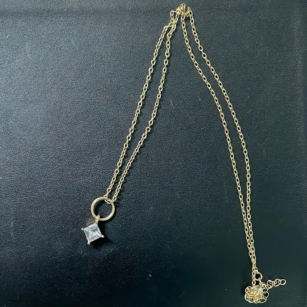 Beautiful, Thrifted Diamond Necklace